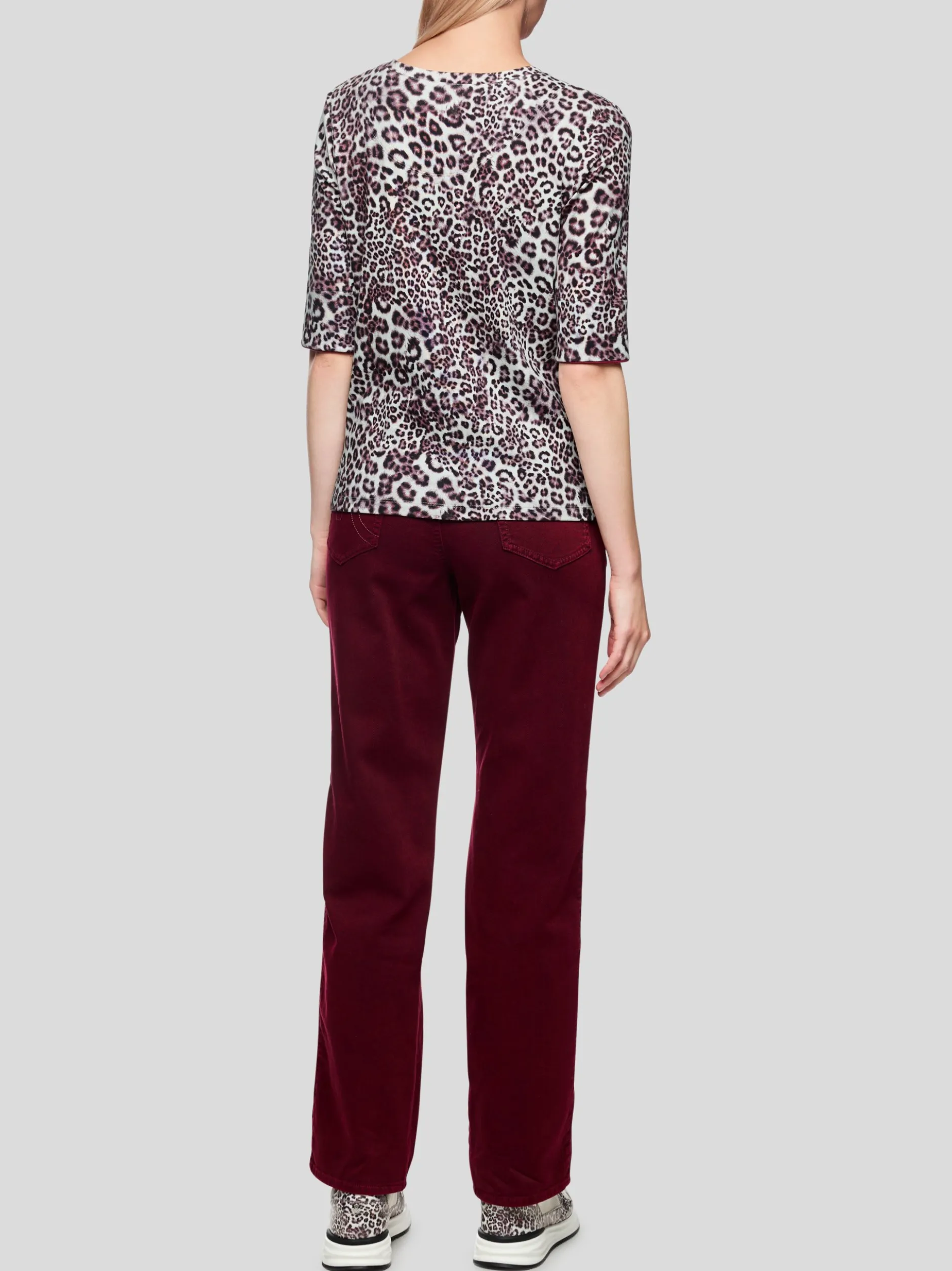 Marc Cain Damen T-Shirt in rot