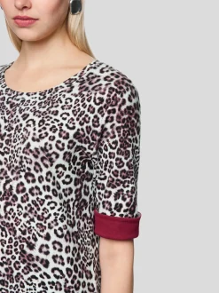 Marc Cain Damen T-Shirt in rot