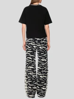 Marc Cain Damen T-Shirt in schwarz