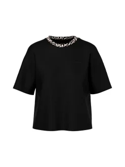 Marc Cain Damen T-Shirt in schwarz