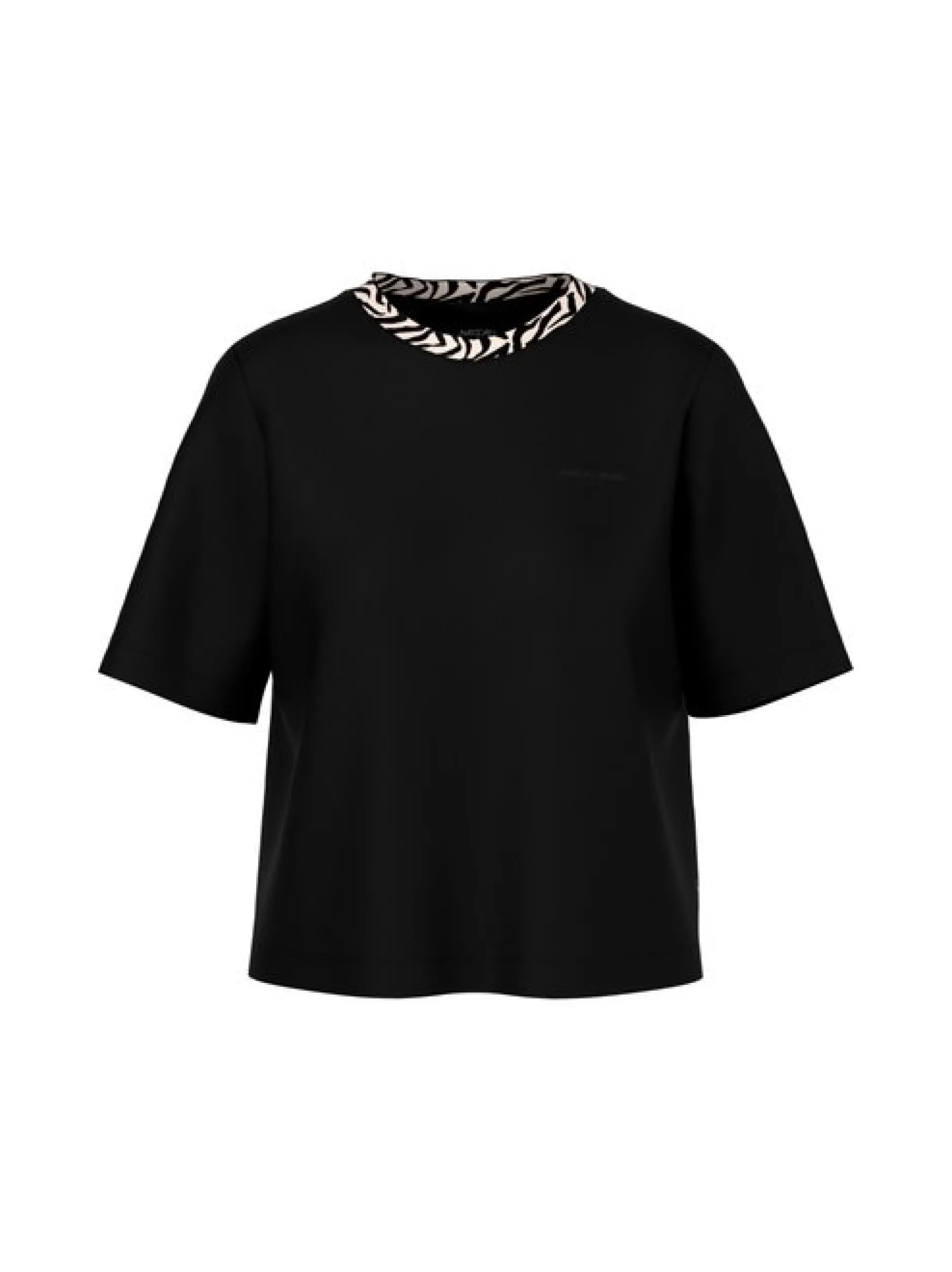 Marc Cain Damen T-Shirt in schwarz
