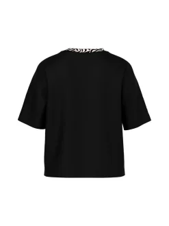 Marc Cain Damen T-Shirt in schwarz