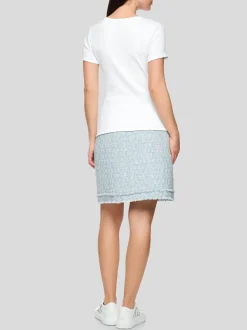 Marc Cain Damen T-Shirt in weiß