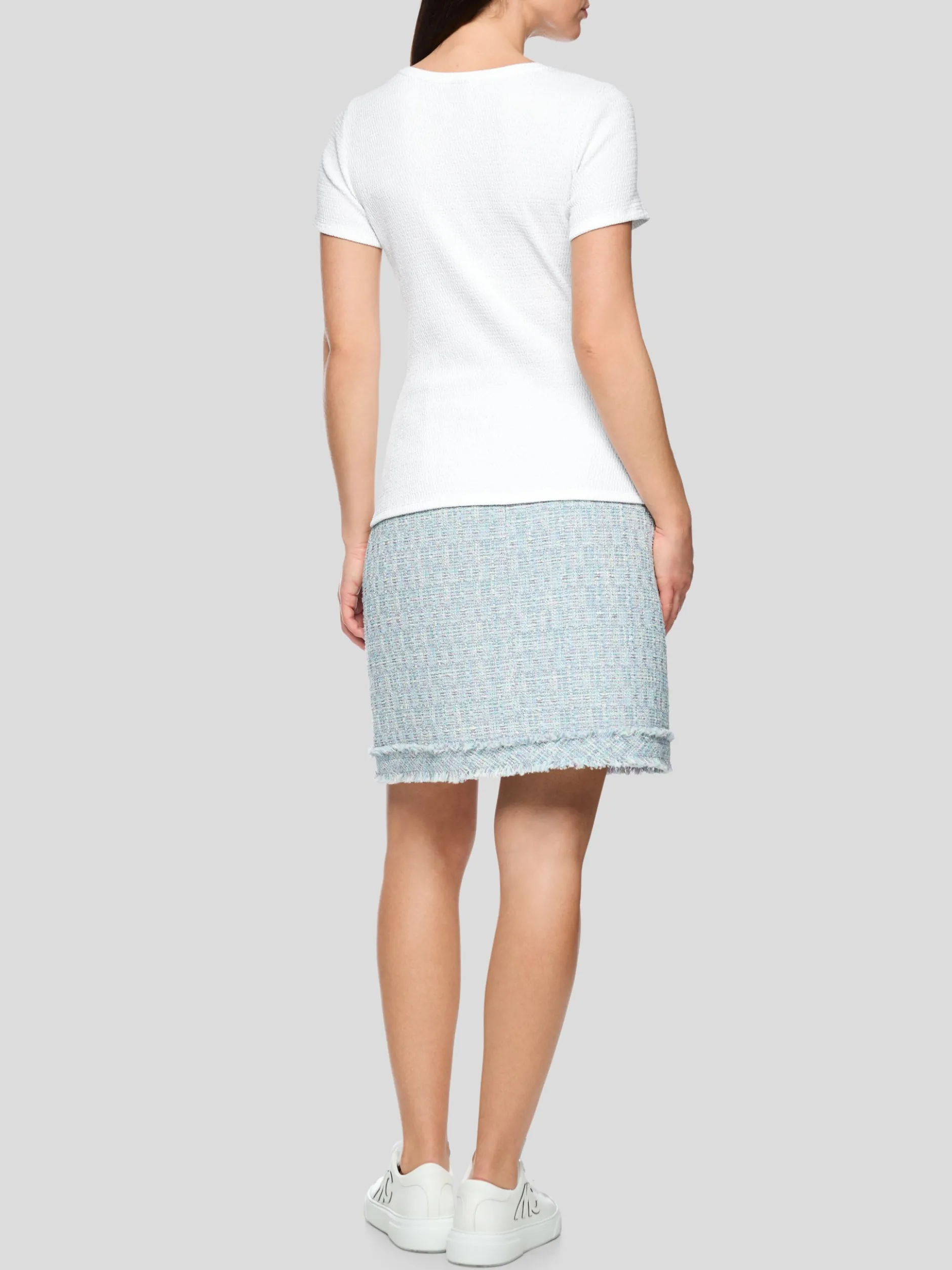 Marc Cain Damen T-Shirt in weiß