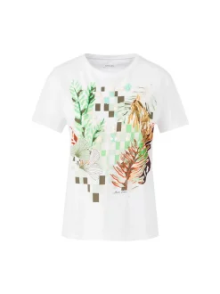 Marc Cain Damen T-Shirt in weiß