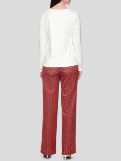 Marc Cain Damen T-Shirt in weiß