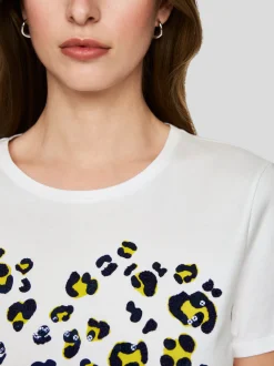 Marc Cain Damen T-Shirt in weiß