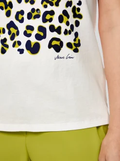 Marc Cain Damen T-Shirt in weiß
