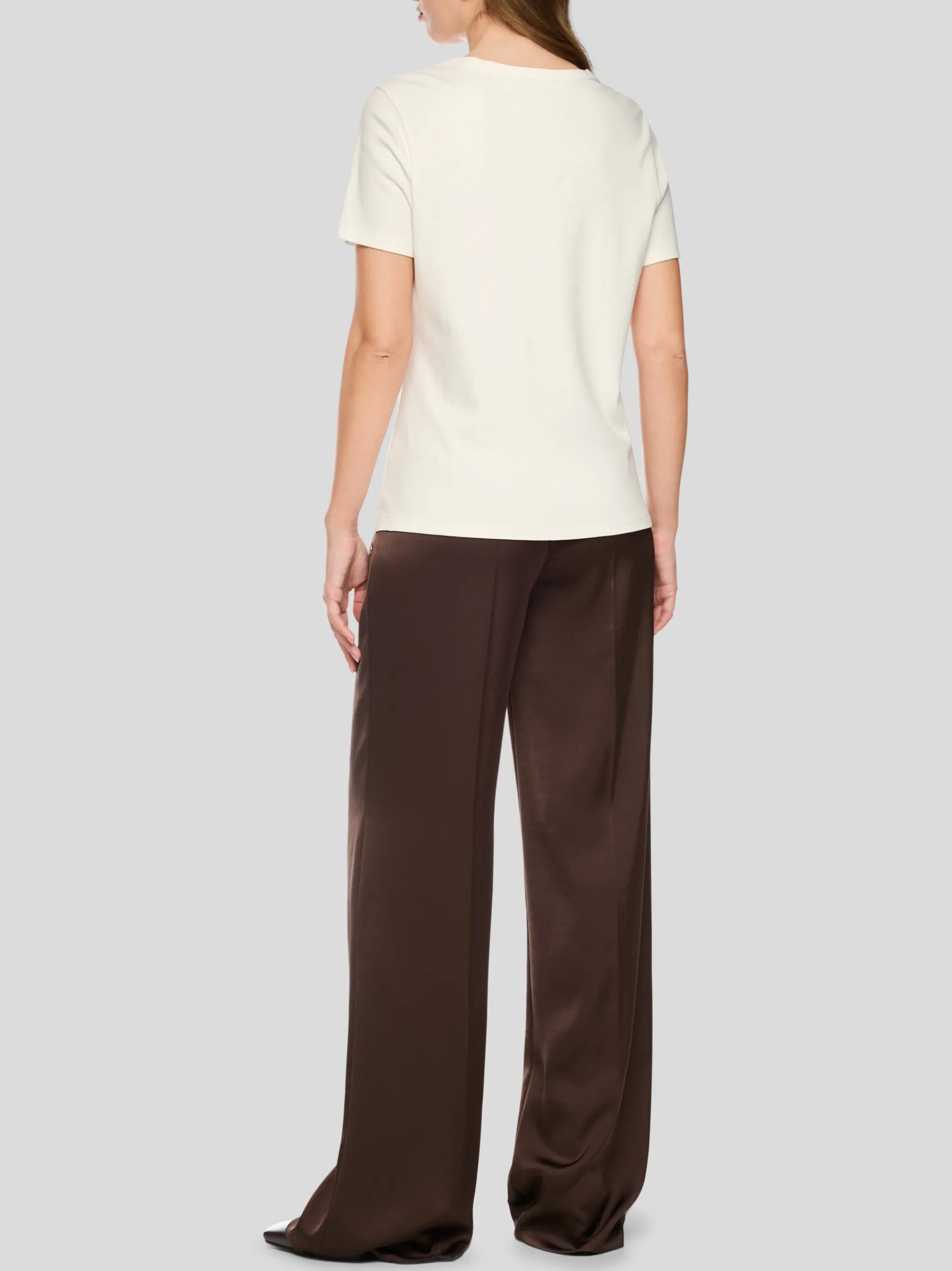 Marc Cain Damen T-Shirt in weiß mehrfarbig