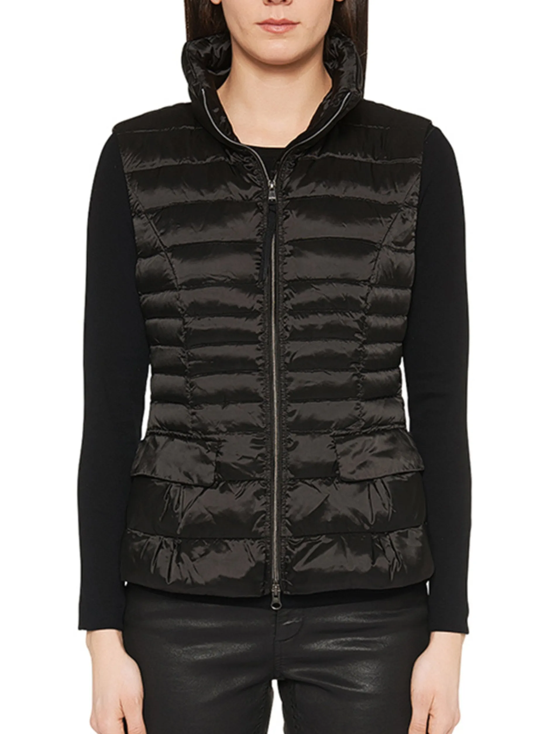 Marc Cain Damen Weste in schwarz