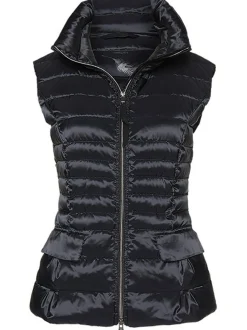 Marc Cain Damen Weste in schwarz