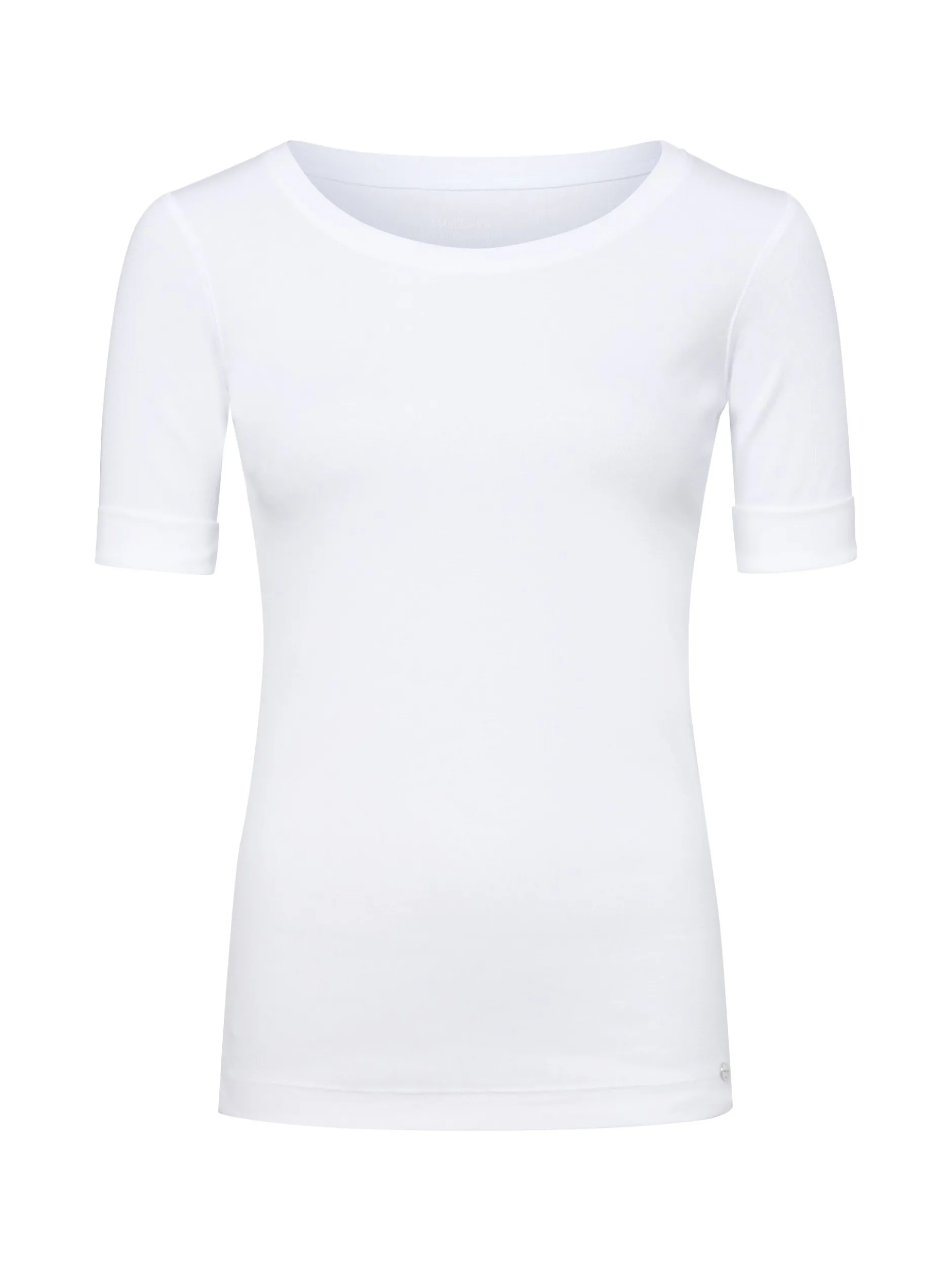 Marc Cain Essentials Damen T-Shirt in weiß