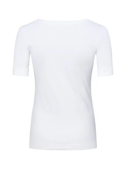 Marc Cain Essentials Damen T-Shirt in weiß