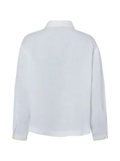 Marc Cain Sports Damen Hemdbluse in weiß