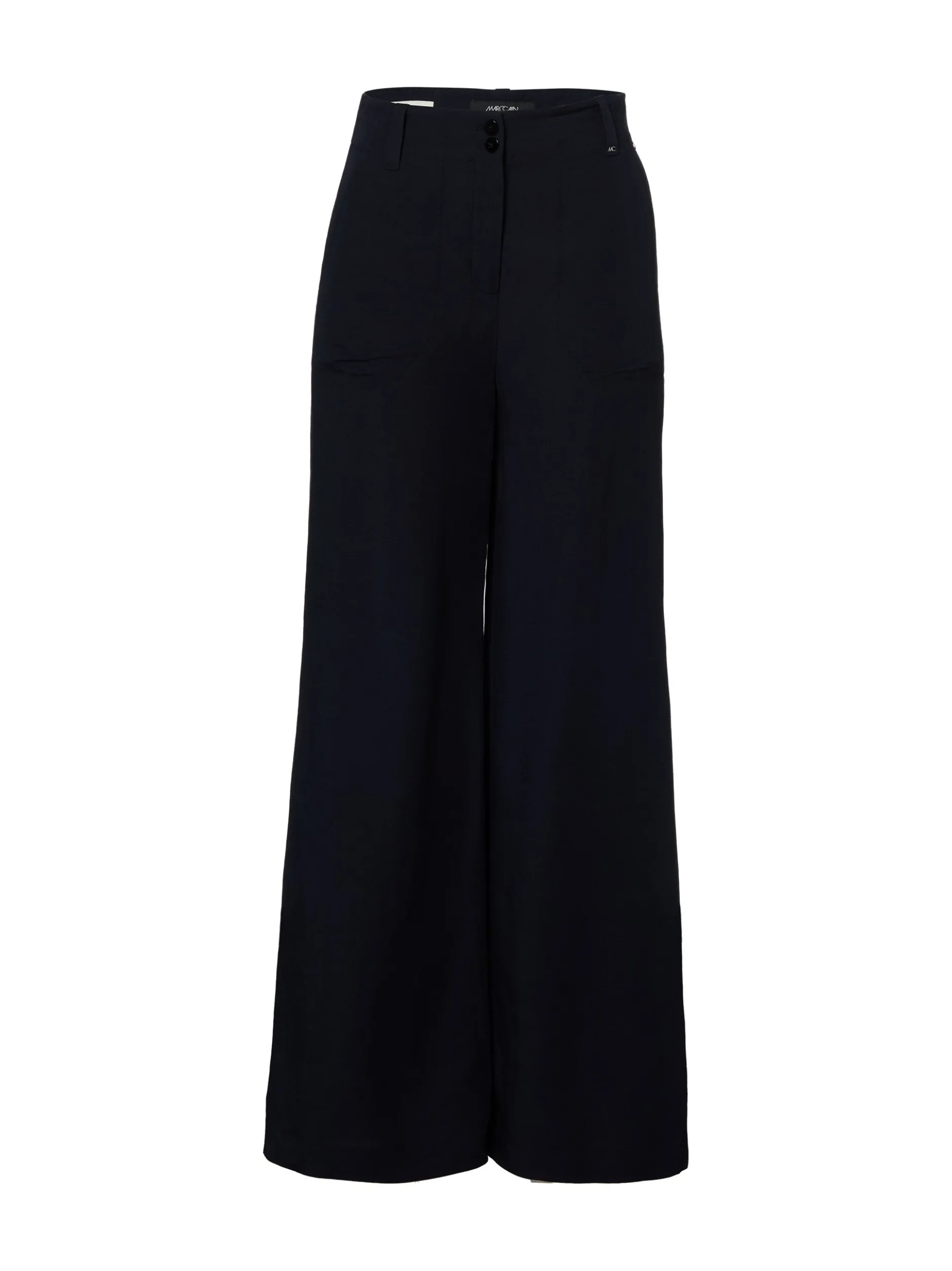 Marc Cain Sports Damen Hose mit Leinen-Anteil - Waukee in marine
