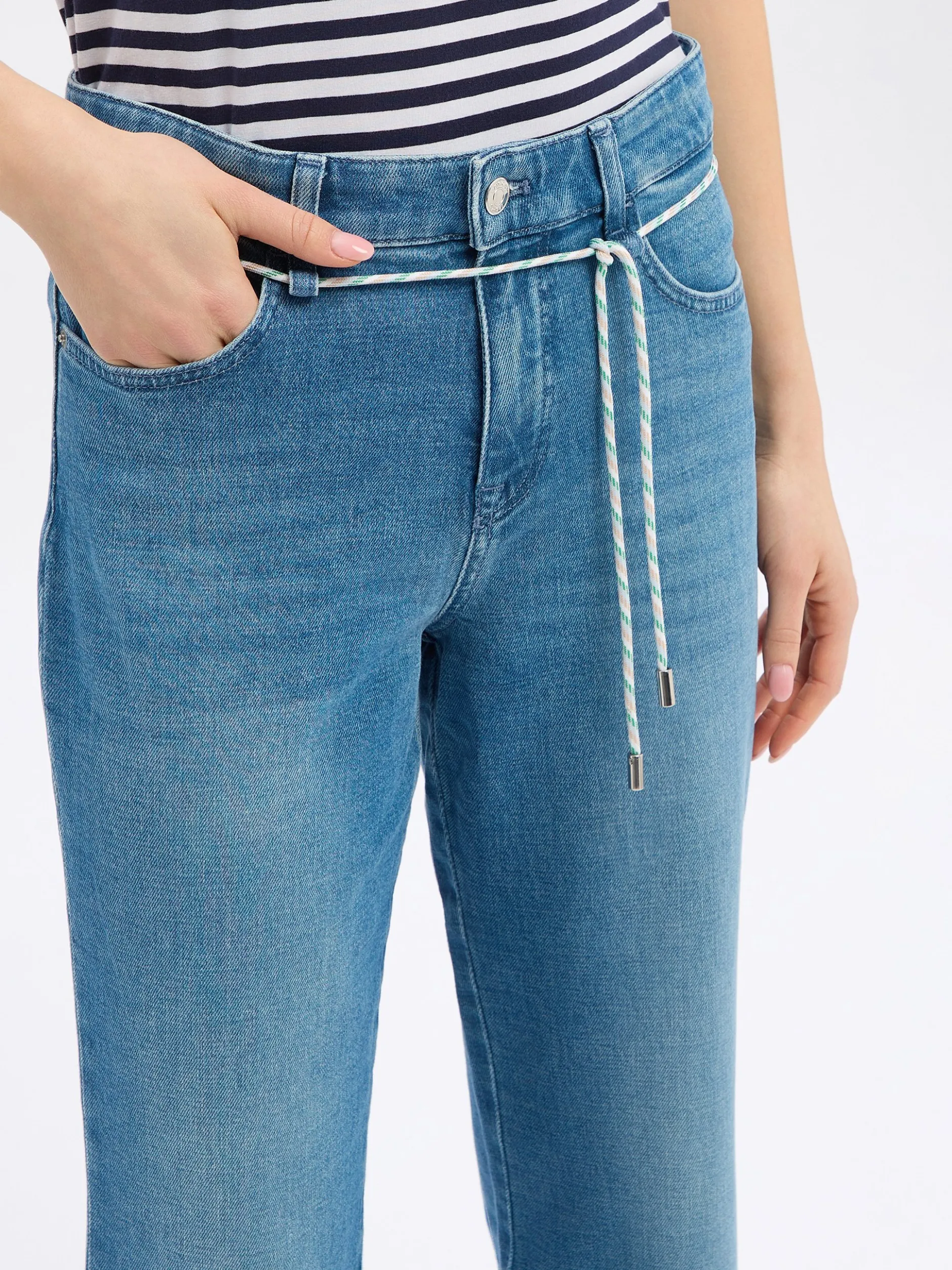 Marc Cain Sports Damen Jeans - FENDOU in medium stone