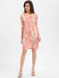 Marc Cain Sports Damen Kleid in mehrfarbig koralle