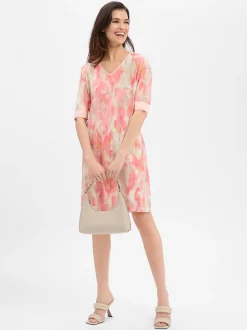 Marc Cain Sports Damen Kleid in mehrfarbig koralle