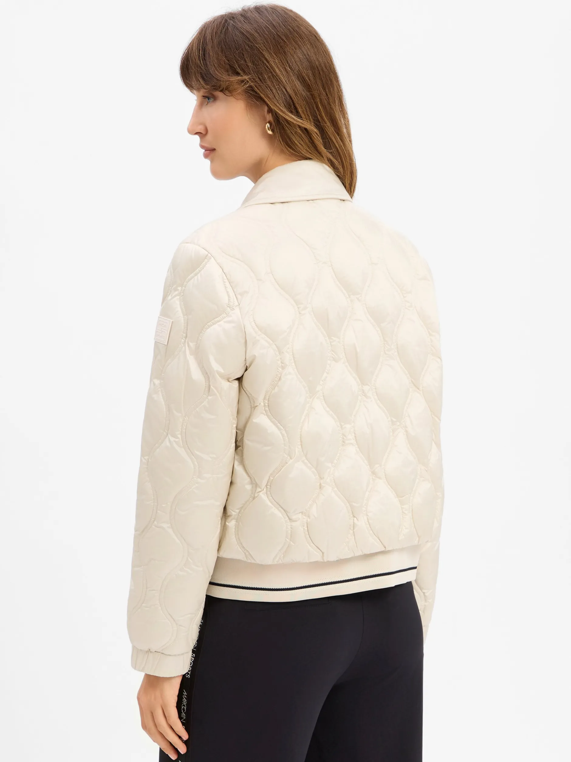Marc Cain Sports Damen Steppjacke in ecru