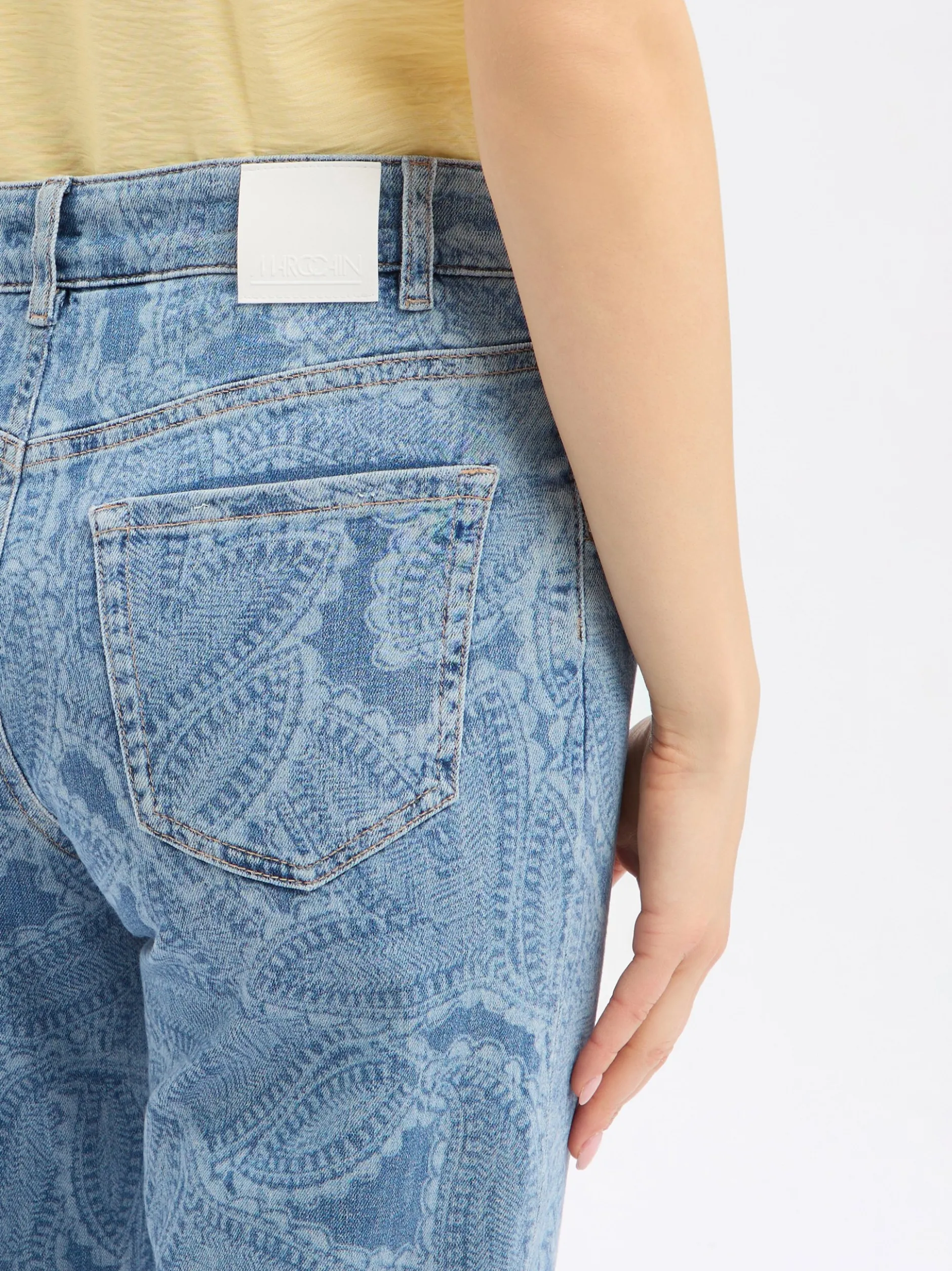 Marc Cain Sports Damen Tapered Jeans - Roha in blau