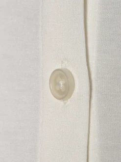Marc O'Polo Damen Bluse in ecru - Ärmel: langarm