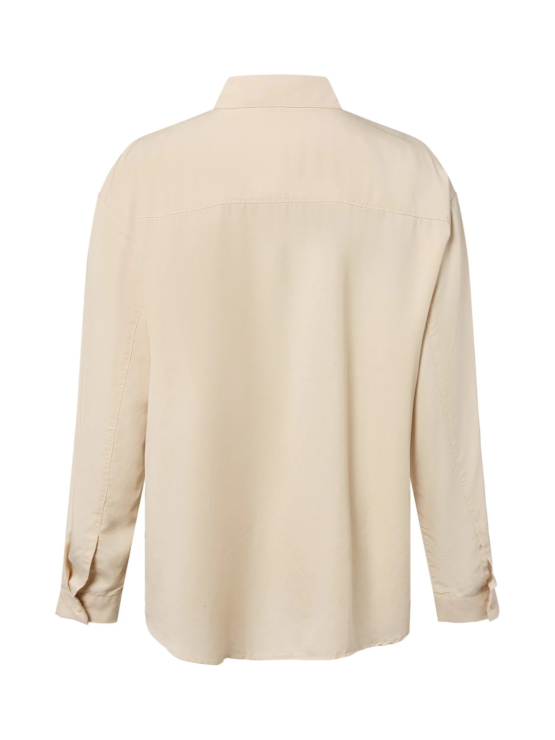 Marc O'Polo Damen Bluse in sand - Ärmel: langarm