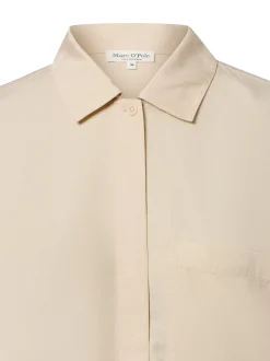 Marc O'Polo Damen Bluse in sand - Ärmel: langarm