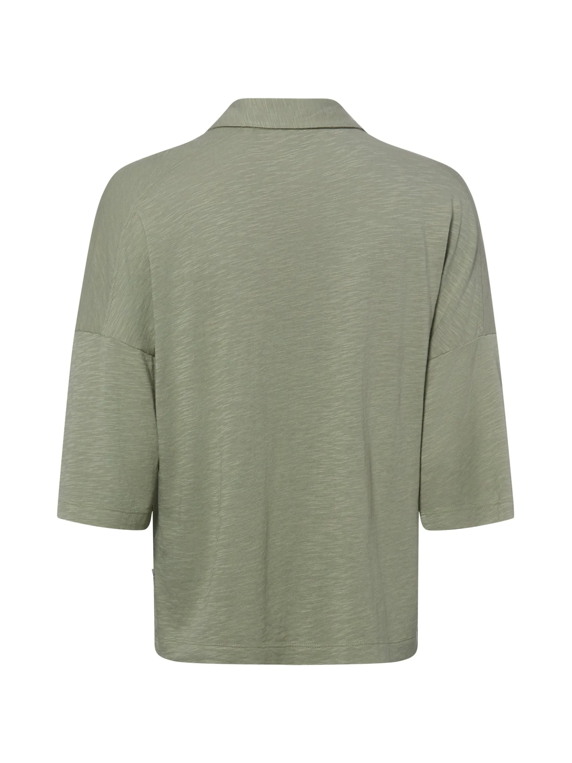 Marc O'Polo Damen Blusenshirt in schilf - Ärmel: Halbarm