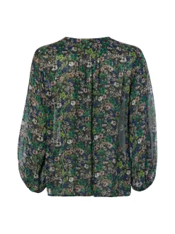Marc O'Polo Damen Blusenshirt in mehrfarbig