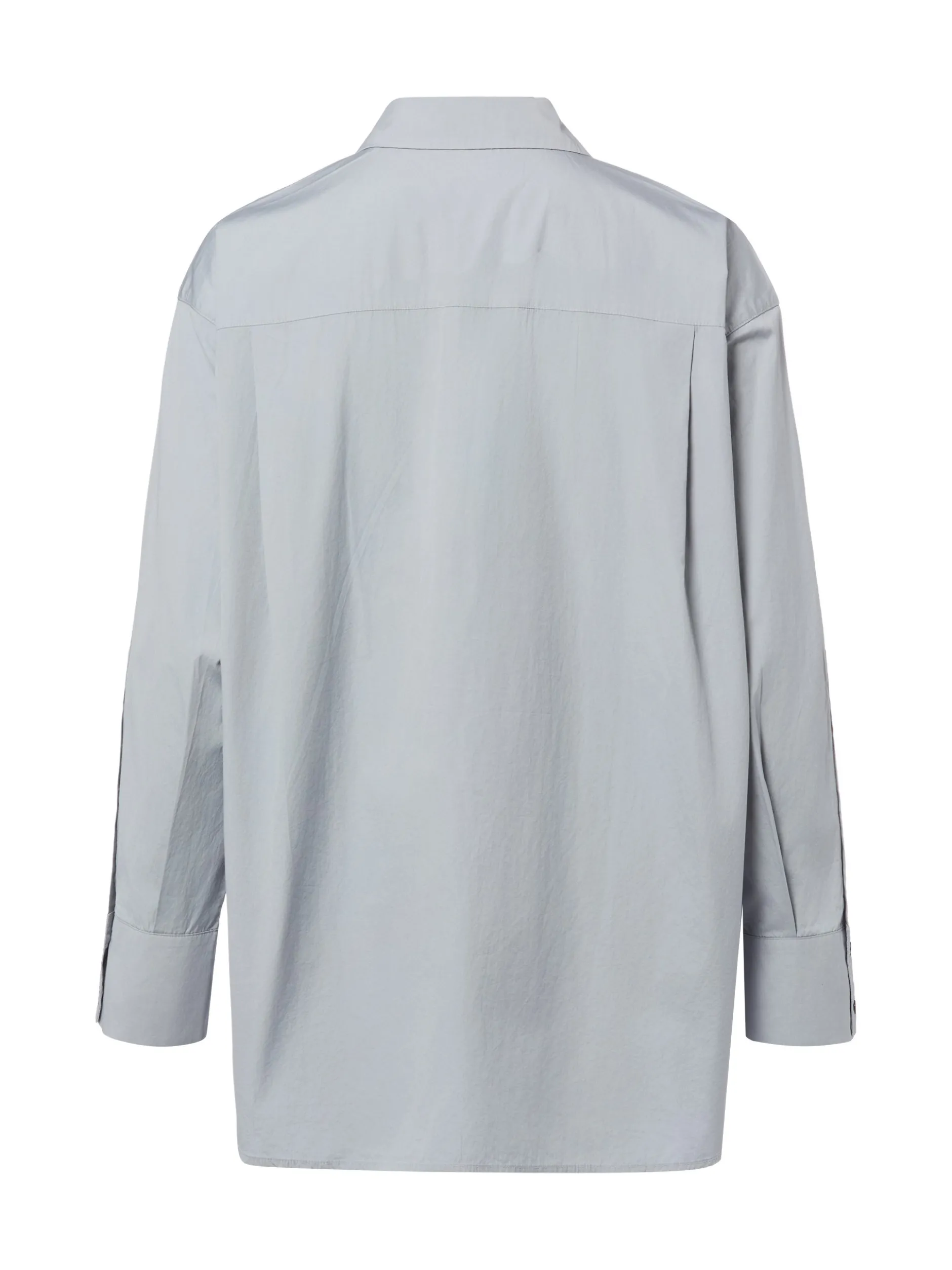 Marc O'Polo Damen Hemdbluse in grau - Ärmel: langarm