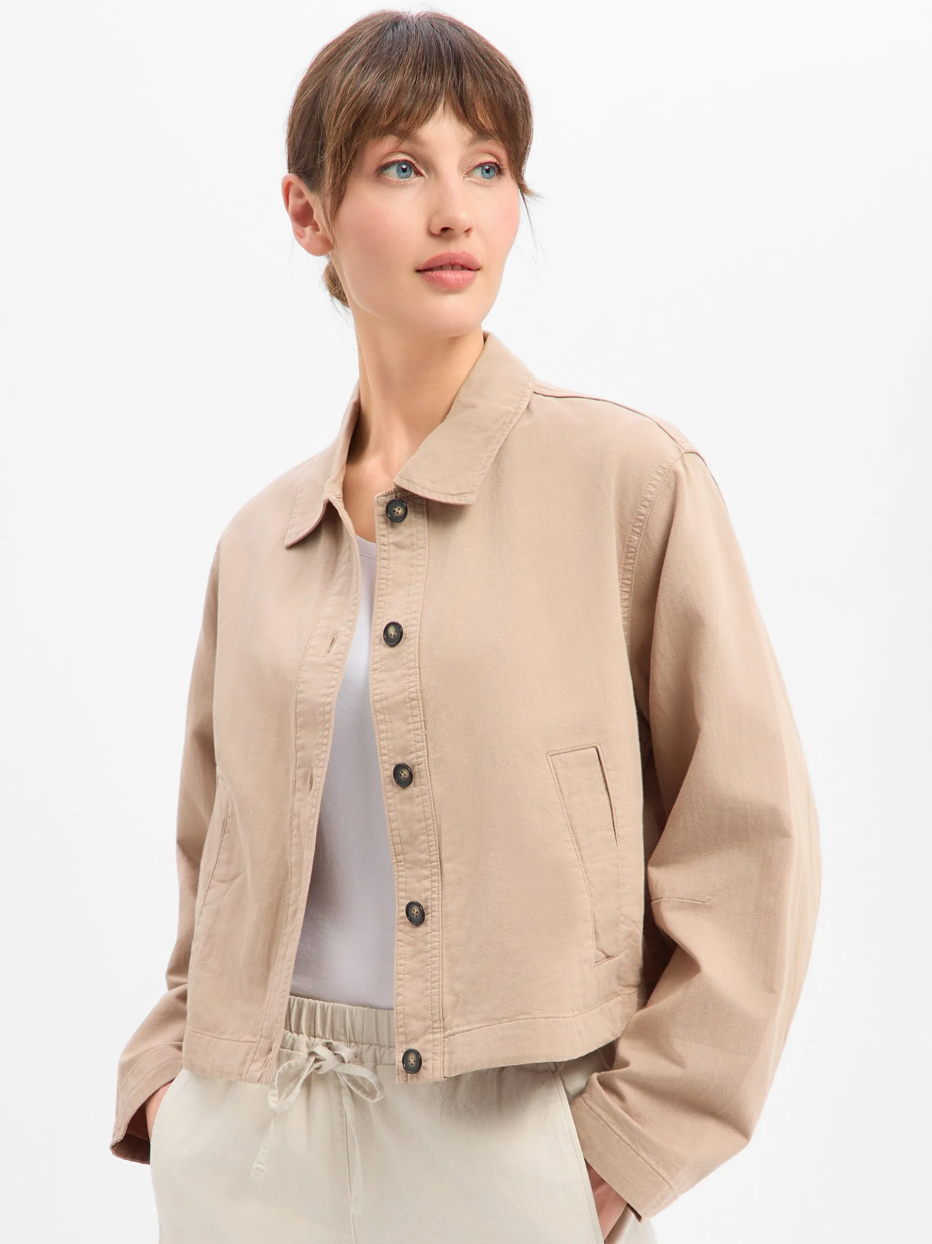 Marc O'Polo Damen Jacke in beige
