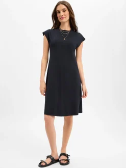 Marc O'Polo Damen Jerseykleid in marine