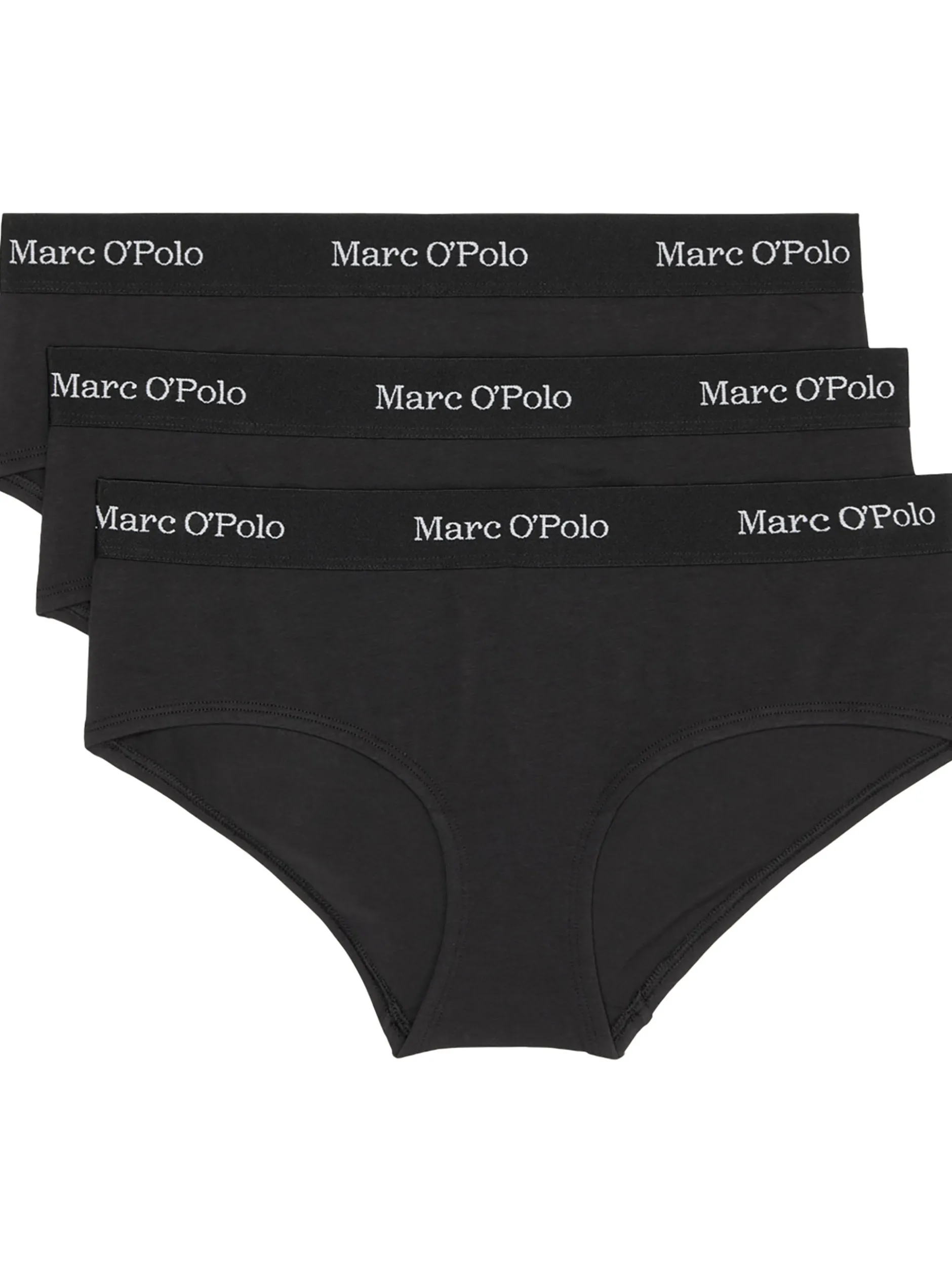 Marc O'Polo Damen Panty - Essentials in schwarz