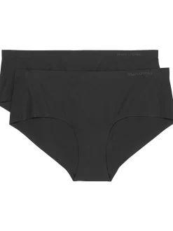 Marc O'Polo Damen Panty - Second Skin in schwarz