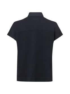 Marc O'Polo Damen Poloshirt in marine - Ärmel: kurzarm