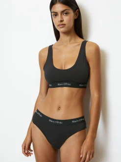 Marc O'Polo Damen Slip - Essentials in schwarz