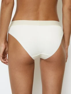 Marc O'Polo Damen Slip - Iconic Rib in weiß