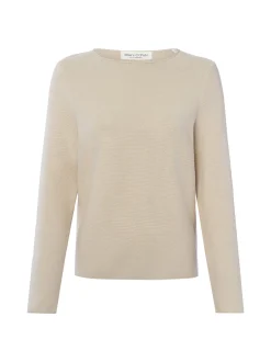 Marc O'Polo Damen Strickpullover in beige