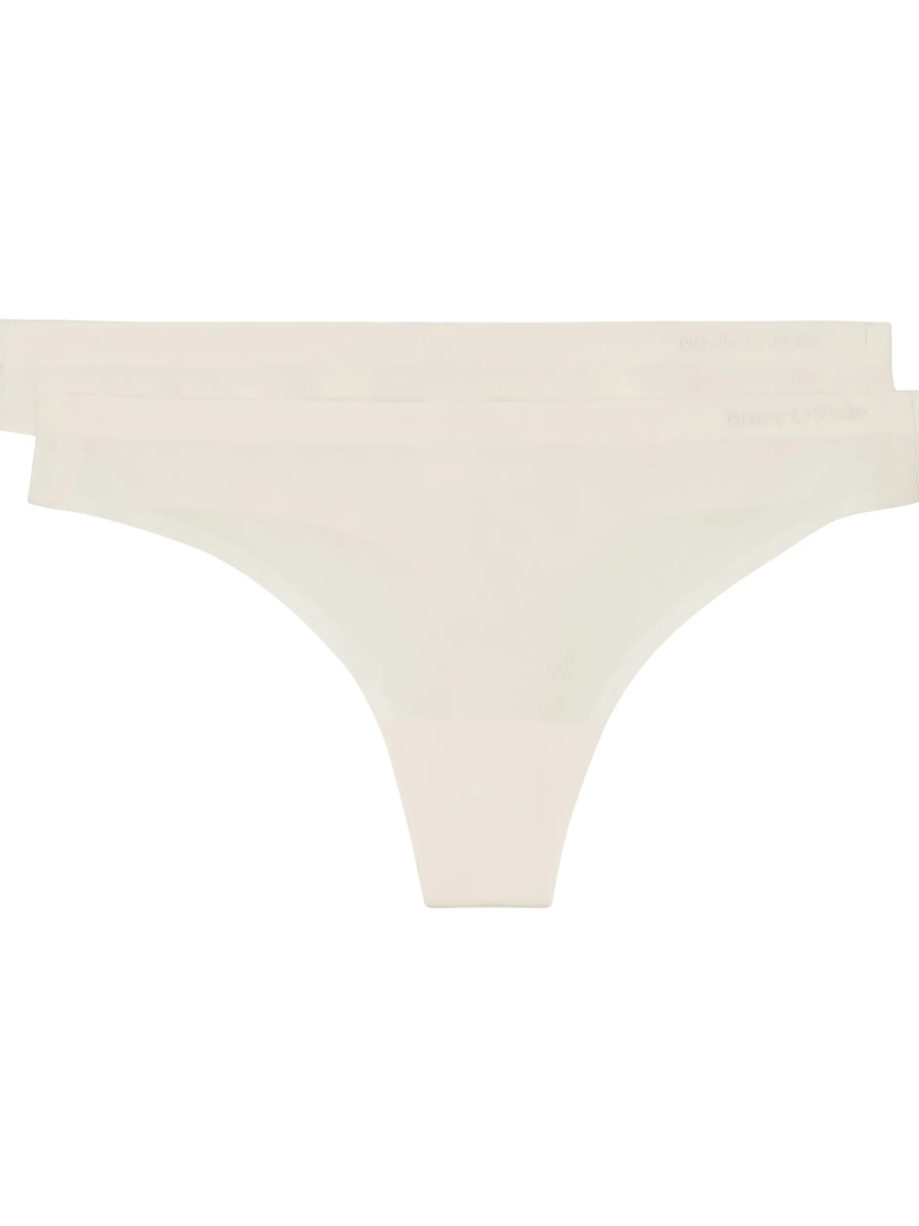 Marc O'Polo Damen String - Second Skin in weiß