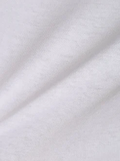 Marc O'Polo Damen Top in weiß - Ausschnitt: Rundhals