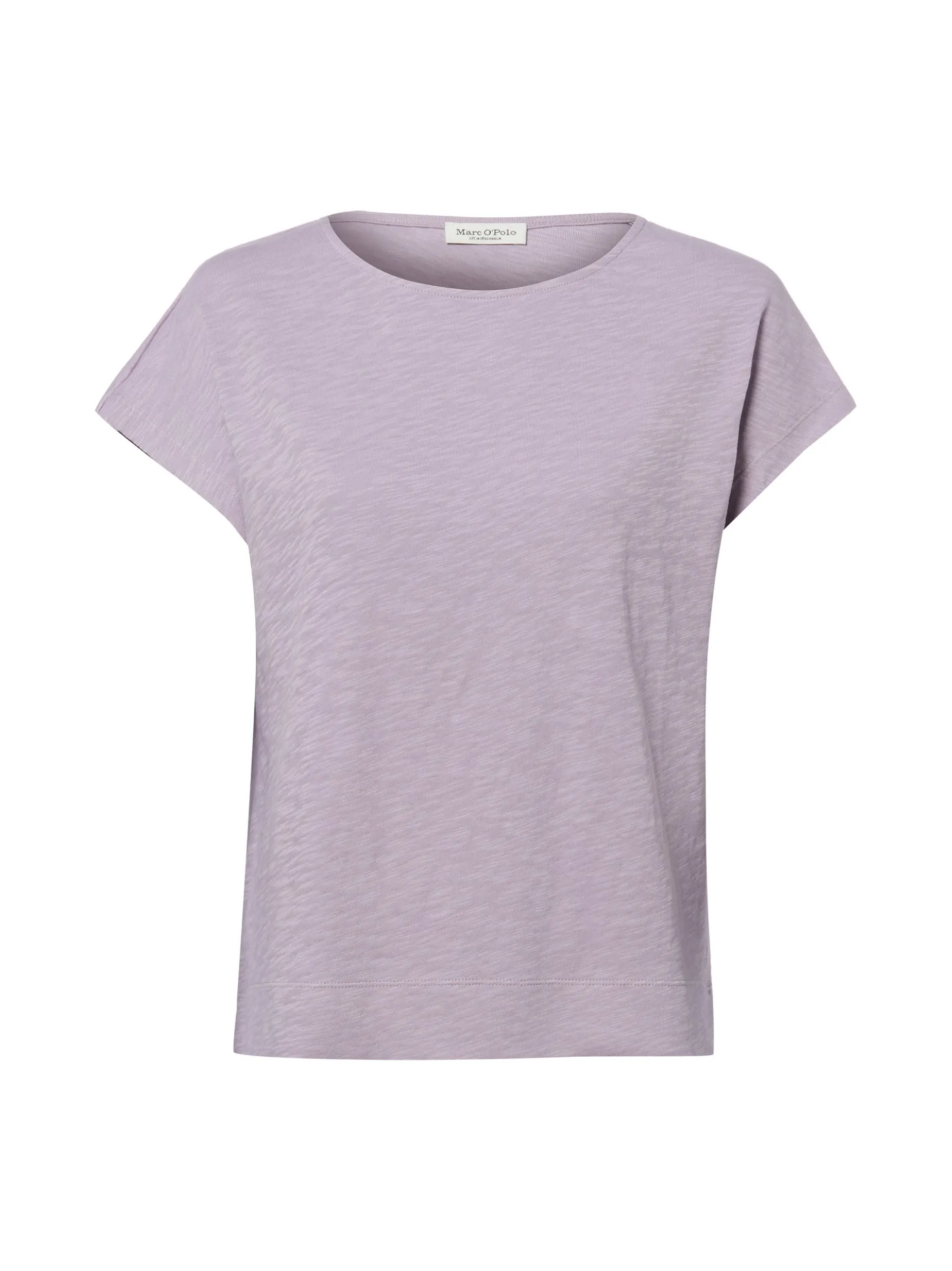 Marc O'Polo Damen T-Shirt in flieder - Ärmel: extra kurz