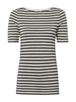 Marc O'Polo Damen T-Shirt in sand anthrazit