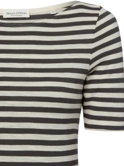 Marc O'Polo Damen T-Shirt in sand anthrazit