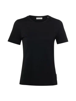 Marc O'Polo Damen T-Shirt in schwarz - Ärmel: kurzarm