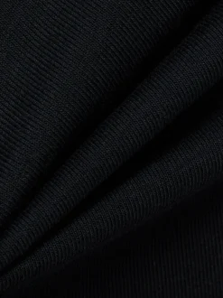 Marc O'Polo Damen T-Shirt in schwarz - Ärmel: kurzarm