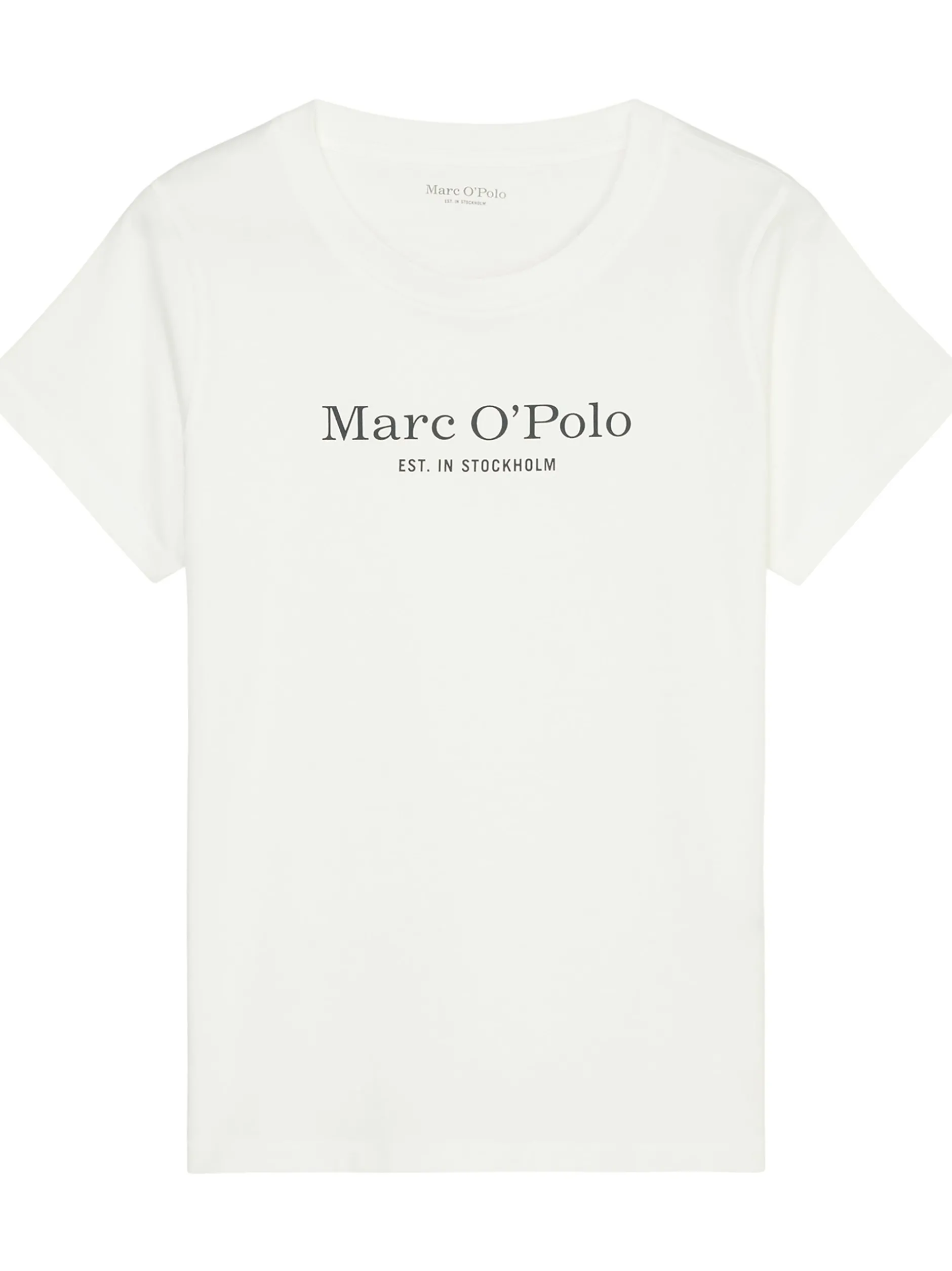 Marc O'Polo Damen T-Shirt - Mix & Match Cotton in weiß