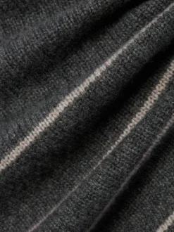 Marc O'Polo Damen Wollpullover in anthrazit ecru