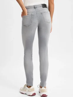 Marc O'Polo Denim Damen Jeans - Alva in hellgrau
