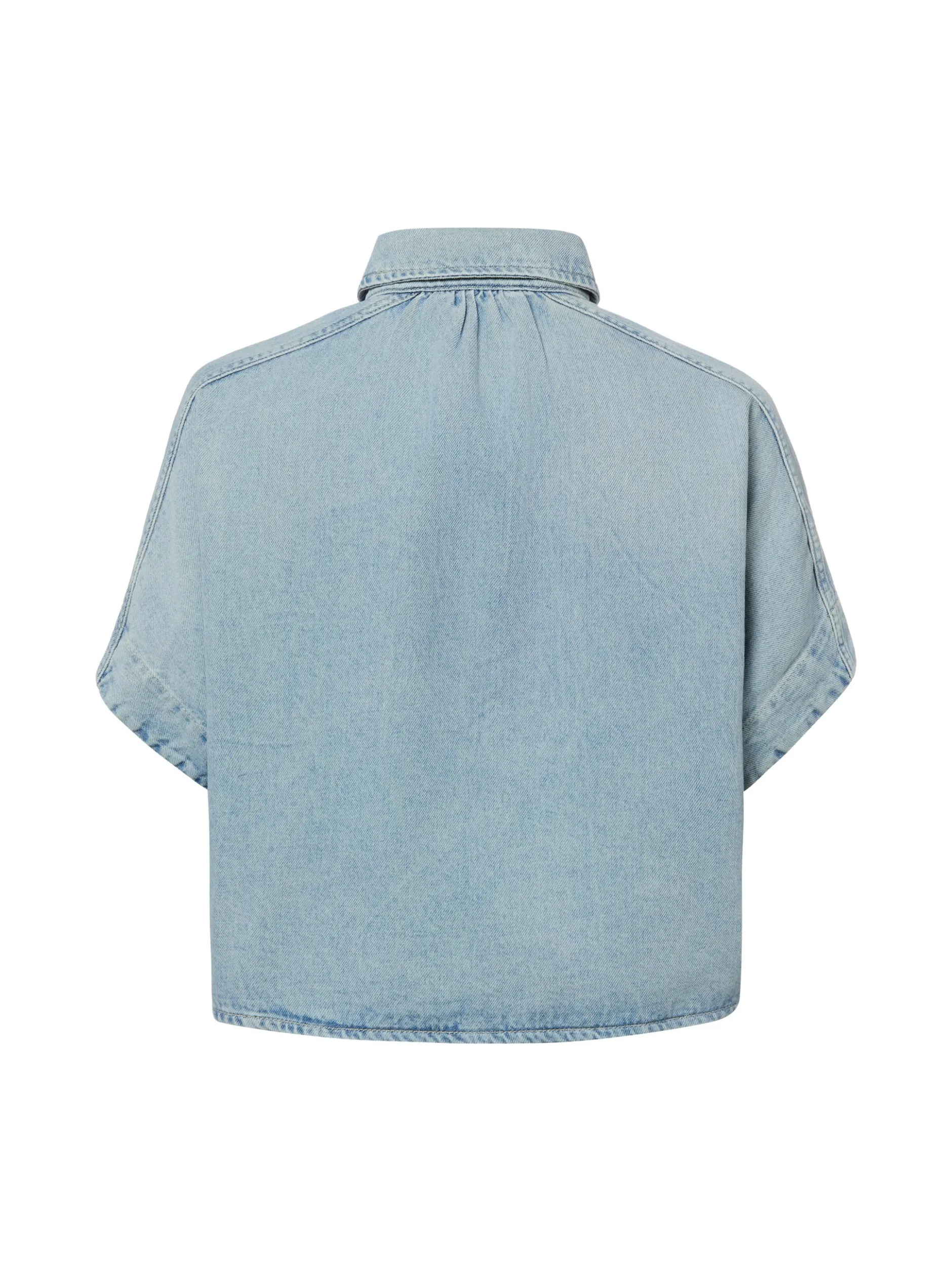 Marc O'Polo Denim Damen Jeansbluse in bleached