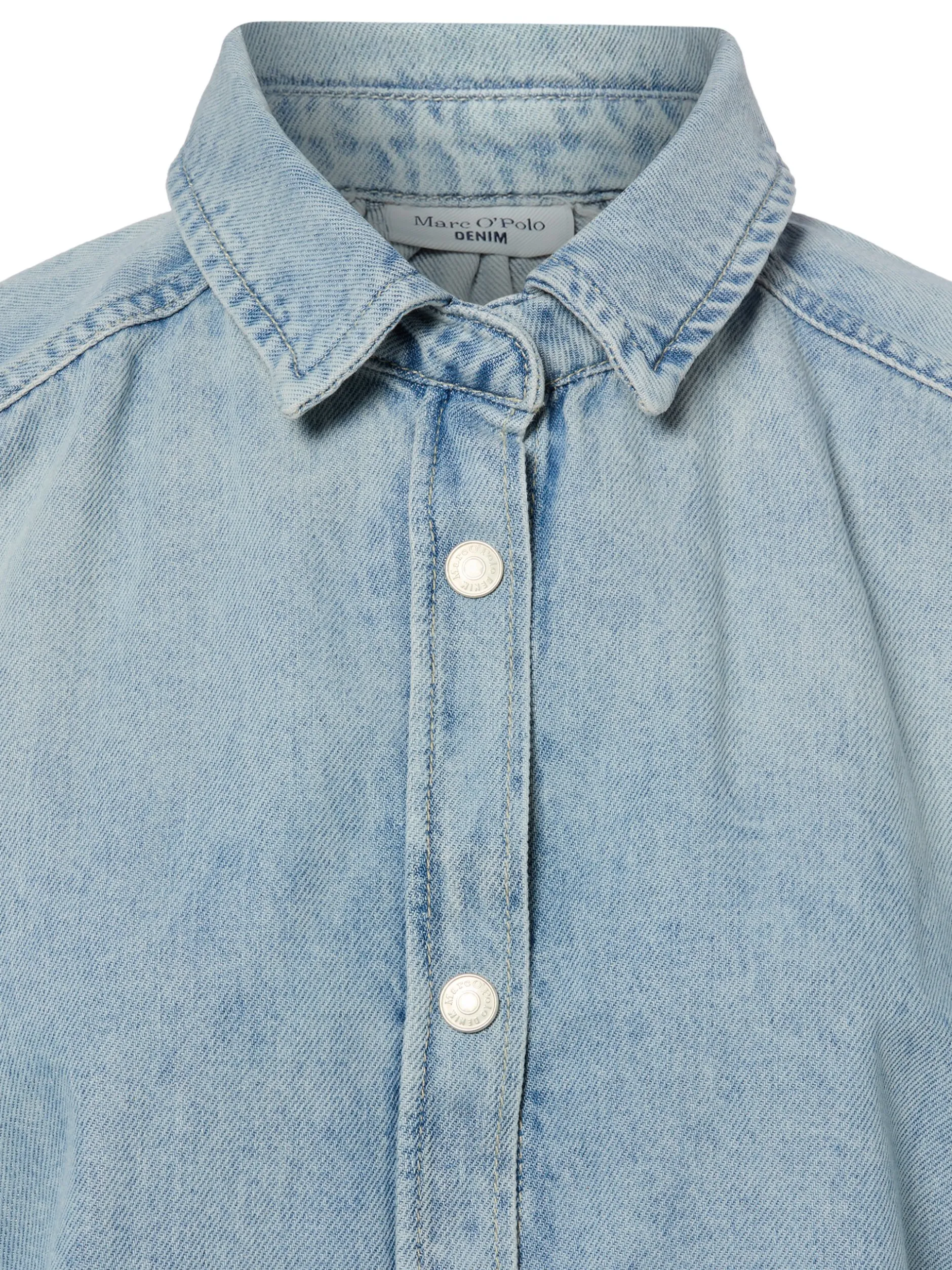 Marc O'Polo Denim Damen Jeansbluse in bleached